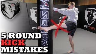 5 Common Muay Thai Roundhouse Mistakes Perfect Your Kick