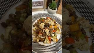 Healthy & Tasty Stir Fry Cauliflower Beef and Sweet Peppers Recipe #food