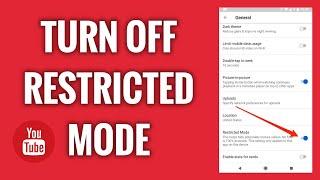 How To Turn Off Restricted Mode On YouTube App