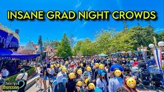 INSANE Grad Night Crowds & Quick Updates from Disneyland