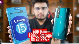 Tecno Camon 15 Pro Unboxing  6GB Ram Under 30K?