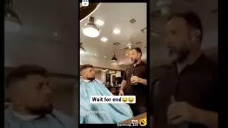 Haircut Funniest Prank - Trending Salon Prank - Funny Spray On Hairs Prank - Funny Barber prank