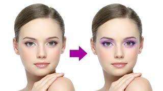 How to Apply Beautiful Eye Shadow in Adobe Photoshop