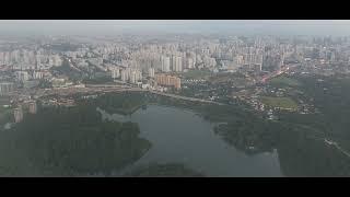 【旅行】高空俯瞰新加坡的樣子 FY3132 航班降落實里達機場  【Travel】FY3132 landing at Seletar Airport ️