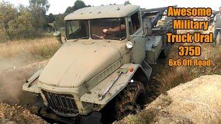 Awesome Military Truck Ural 375D  6x6 Off Road Trucks