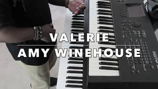 Valerie by Amy Winehouse Keyboard Cover