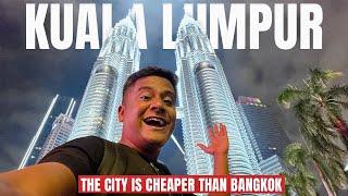 Kuala Lumpur is so Cheap ATM FeesNightlife Where to Stay Veg Food  India To Malaysia Tour Hindi