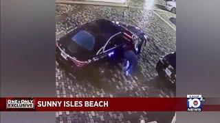 Video shows thieves in action at Sunny Isles Beach