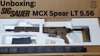 Unboxing Sig Sauer MCX Spear LT Rifle 5.56