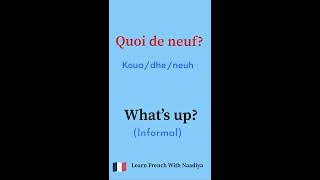 Learn French  Short 3  5 ways of saying hello in French #shorts