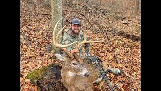 Big 8 Point  Ohio Late Season Archery Buck 2021  Self Filmed