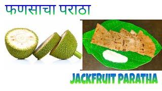 फणसाचा पराठा  jackfruit paratha