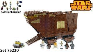 Lego Star Wars 75220 Sandcrawler - Lego 75220 Speed Build