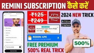  Remini Mod Apk Download Premium Unlocked  How To Get Remini Subscription For Free  2024