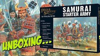 Warlord Games Samurai Starter Army  Unboxing