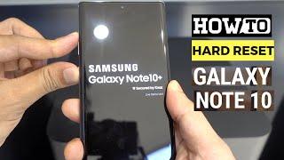 Galaxy Note 1010+  How to Hard Reset? Recovery Mode