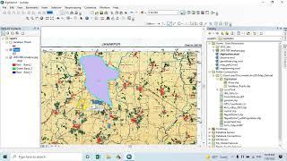 Digitization in ArcGIS  How to create point line & Polyline from Topo Maps.
