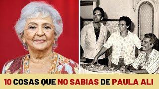 10 COSAS que NO SABIAS de PAULA ALI