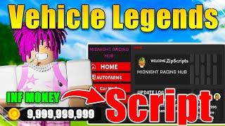 BEST Vehicle Legends Script  AutoFarm   Inf Money  Auto Race + More *Pastebin 2023*