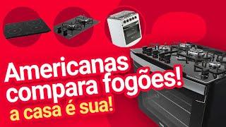 AMERICANAS COMPARA FOGÕES  O IDEAL PRA SUA COZINHA TÁ AQUI