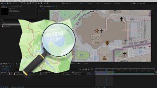 OpenStreetMap ️ Adobe After Effects 4 Ways