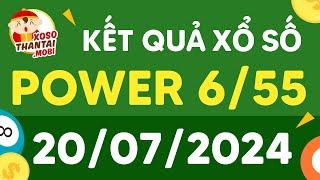 XS Vietlott hôm nay 2072024 - Xổ số Power 655 - XS Vietlott 655 Thứ 7 ngày 20 tháng 7