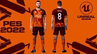 TERBARU  Preview Roma Consept Kit Update 20212022 EFootball 2022 PPSSPP  By HMPRO