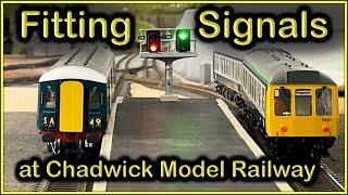 Installing Automated Signals at Chadwick Model Railway  227.