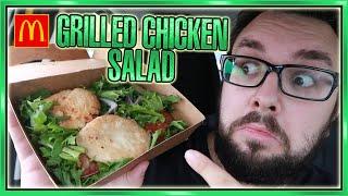 McDonalds Grilled Chicken Salad Review