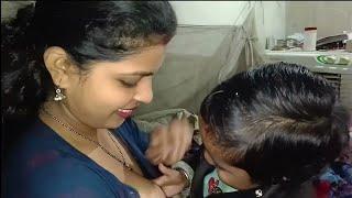 Indian mom giving breast milk#breastfeeding