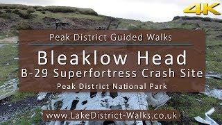 Peak District Guided Walks Bleaklow B-29 Superfortress Overexposed Crash Site