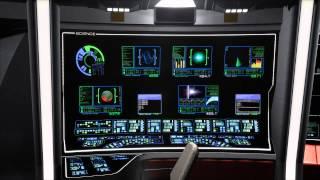 Science Screens on the Bridge - 23rd Century LCARS Animations
