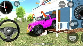 Modified Mahindra Thar  Indian Car Simulator 3D  Thar wala  Android Gameplay  Car Start driving