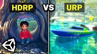 HDRP vs. URP - which one to use?  Unity 2020 Beginners Guide