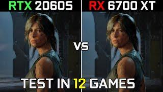 RTX 2060 SUPER vs RX 6700 XT  Test in 12 Games  in 2022