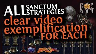 PoE 3.24 - ALL THE SANCTUM FARMING STRATEGIES  WITH VIDEO EXEMPLIFICATION FOR EACH