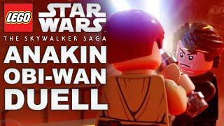 ANAKIN vs. OBI-WAN  Wer gewinnt das MUSTAFAR-DUELL?  LEGO STAR WARS Die Skywalker Saga 100% #016