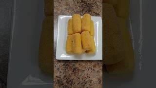 Polenta Cheese Bites #cheese #cheeselover #cheesesticks #polenta