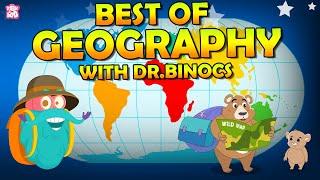 Best Of Geography With Dr. Binocs  Continents Glaciers & More  The Dr Binocs Show  Peekaboo Kidz