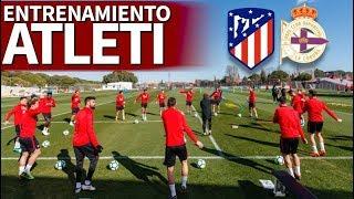 Atlético - Deportivo  Entrenamiento del Atleti en Majadahonda  Diario AS