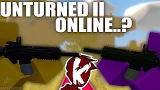 PLAYING ON UNTURNED II SERVERS Unturned II Multiplayer Gameplay