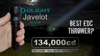 OLIGHT Javelot  2024 Edition  Long range EDC flashlight 730m front & rear switch rechargeable