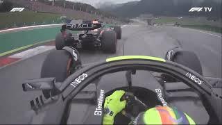 Verstappen faking an attempted fast lap just to ruin Hamiltons lap #F1 #AustrianGP