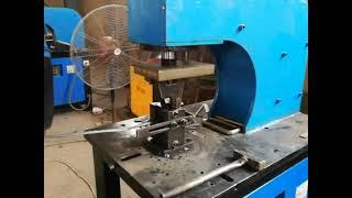 Electric make buckle machine