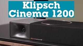 Klipsch Cinema 1200 Dolby Atmos sound bar home theater system  Crutchfield
