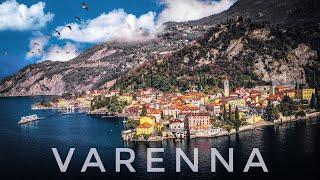 VARENNA  Lake Como Italy 4K