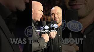 Dana and Joe share how Joe Rogan became a UFC commentator  #jre #ufc #mma #danawhite