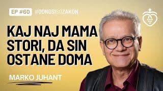 Marko Juhant - Kaj naj mama stori da sin ostane doma  #OdnosiSoZakon  Podkast #060