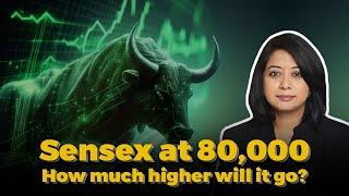 Sensex hits 80000 mark for the first time  Whats up with the news  Faye DSouza