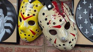 My friend William sent me a custom mask for Halloween Friday the 13th Jason Voorhees A gift